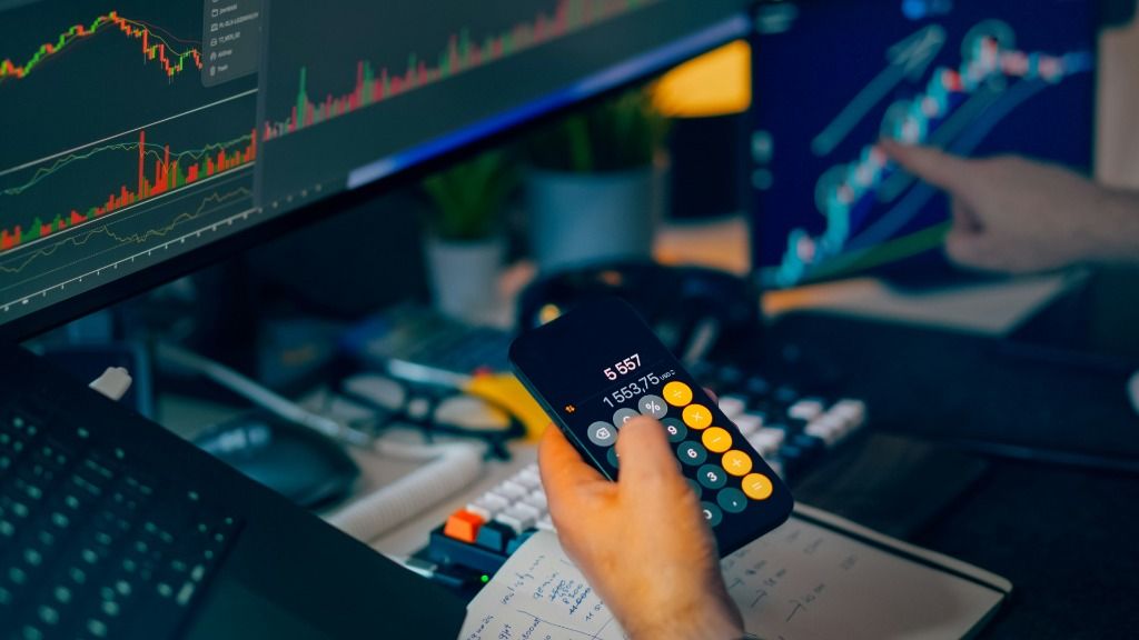 Análisis fundamental con balance financiero y calculadora